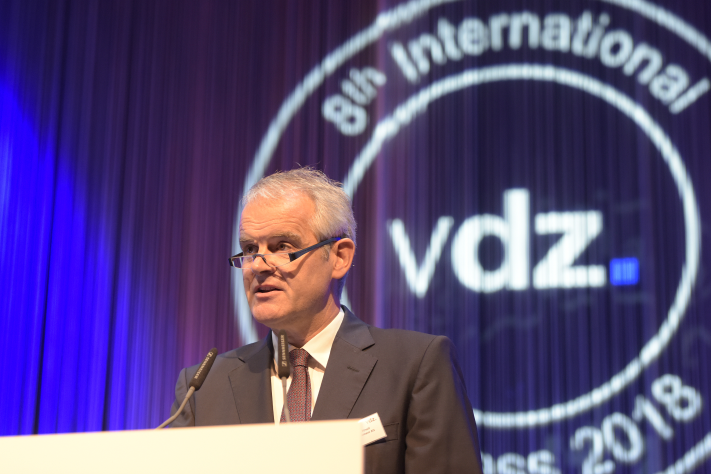 VDZ-Präsident Christian Knell auf dem VDZ-Kongress 2018